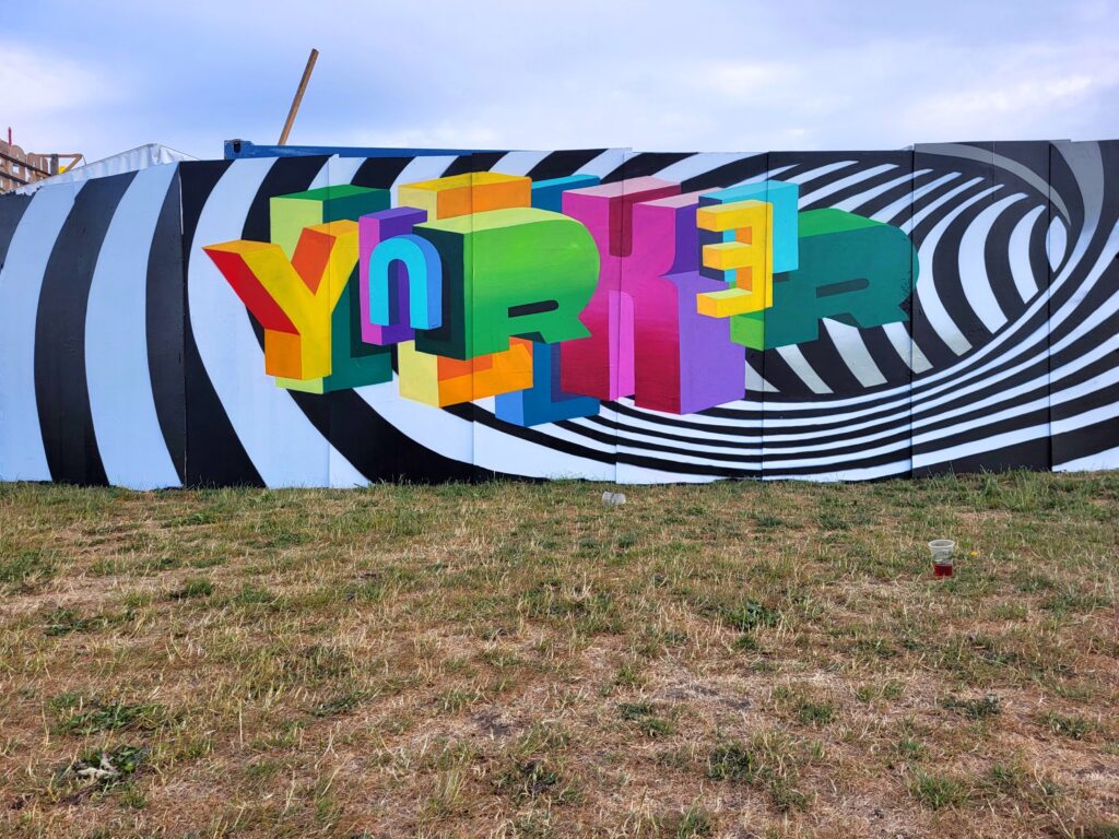 Graffiti Art Typographic Abstract Mural Festival Art