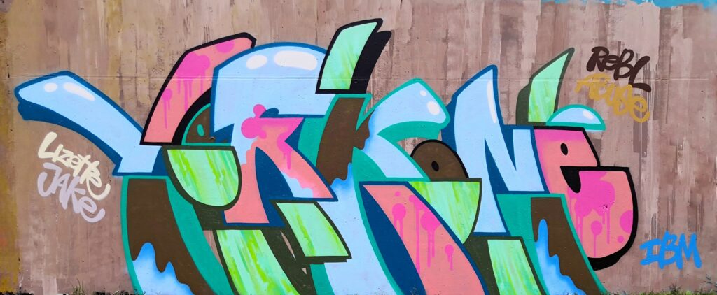 Graffiti Art Style Mural YorkOne Lizette